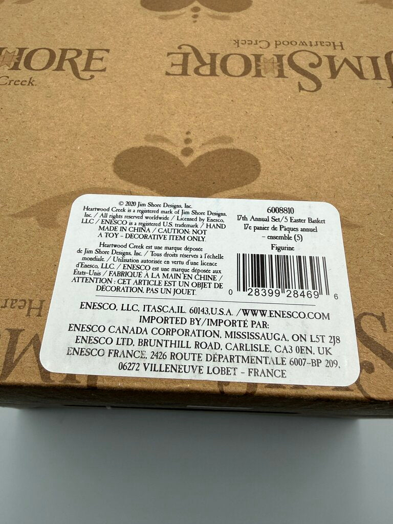 Jim Shore Figurine Easter is All Around Light to Rotates /rw