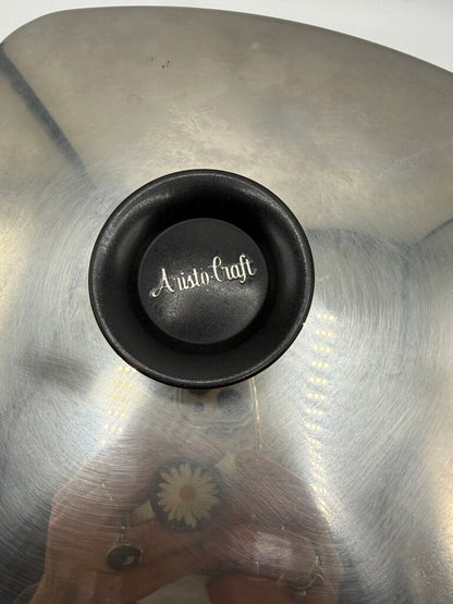 Vintage Aristo-Craft Stainless Steel 11” Square Pan w/lid 18/8 ply /rw