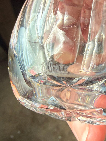 Waterford Crystal Alana Bud Vase 4” Tall /roh