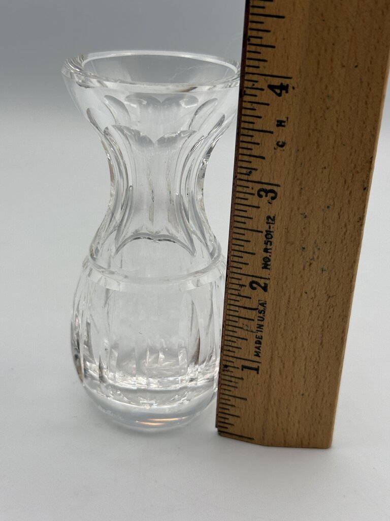 Waterford Crystal Alana Bud Vase 4” Tall /roh