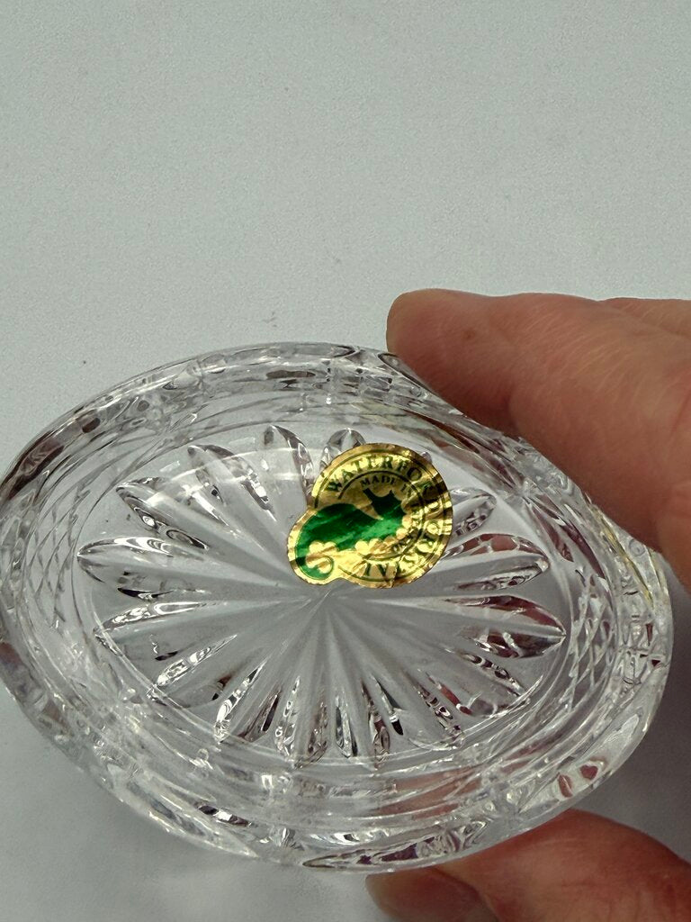 Waterford Crystal Petite Jewelry/Trinket Box Ireland /roh
