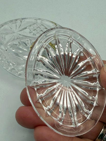 Waterford Crystal Petite Jewelry/Trinket Box Ireland /roh