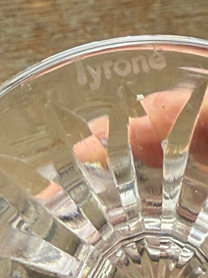 Slieve Donard by Tyrone Crystal Wine/Sherry Glass set of 5 /roh