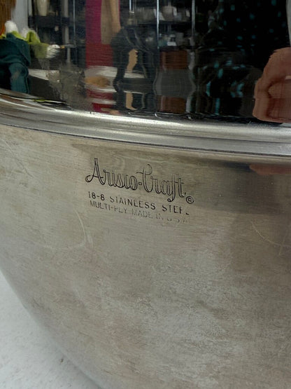 VTG Aritso-Craft 6 Qt 18/8 Stainless Steel Dutch Oven Complete /rw