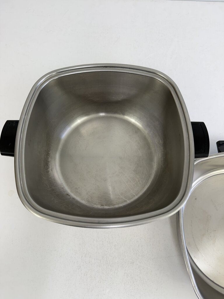 VTG Aritso-Craft 6 Qt 18/8 Stainless Steel Dutch Oven Complete /rw