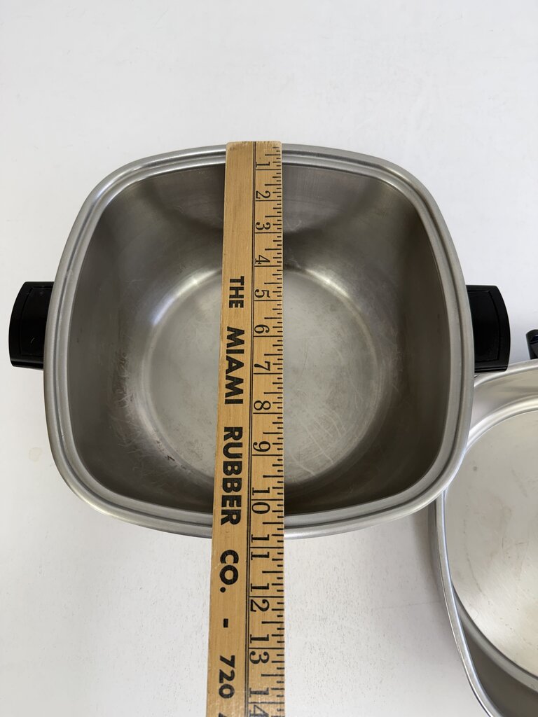 VTG Aritso-Craft 6 Qt 18/8 Stainless Steel Dutch Oven Complete /rw