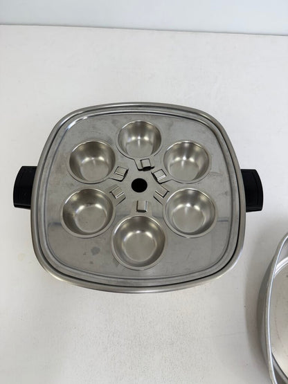 VTG Aritso-Craft 6 Qt 18/8 Stainless Steel Dutch Oven Complete /rw