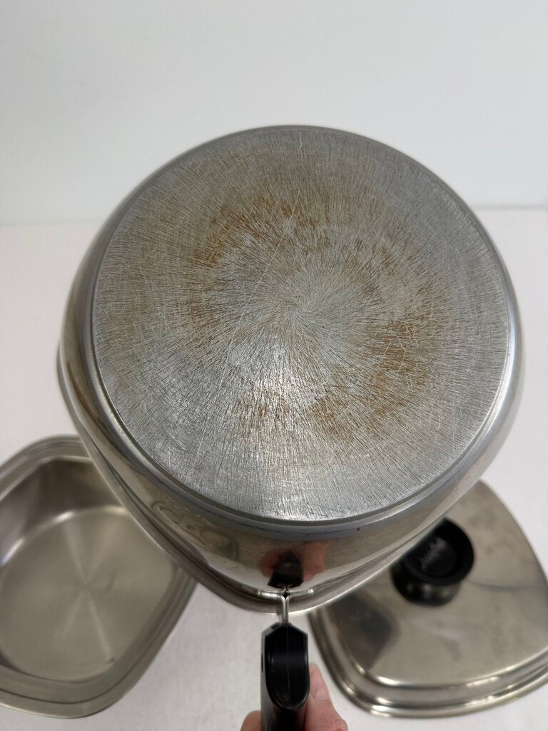 Vintage Aristo-Craft Stainless Steel 18/8 Ply Double Boiler /rw