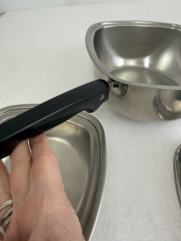 Vintage Aristo-Craft Stainless Steel 18/8 Ply Double Boiler /rw