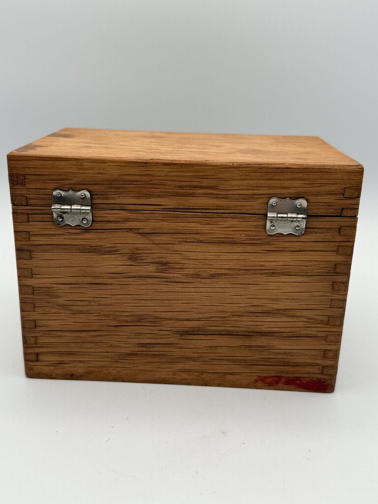 Vintage Gold Medal Flour Home Service Recipe Wood Box /ro