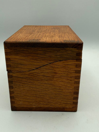 Vintage Gold Medal Flour Home Service Recipe Wood Box /ro