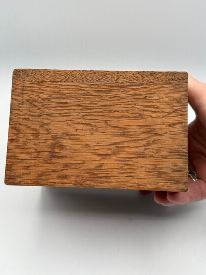 Vintage Gold Medal Flour Home Service Recipe Wood Box /ro