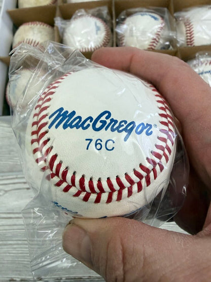 MacGregor 76C Commerce Little League 9 New Baseballs /rb
