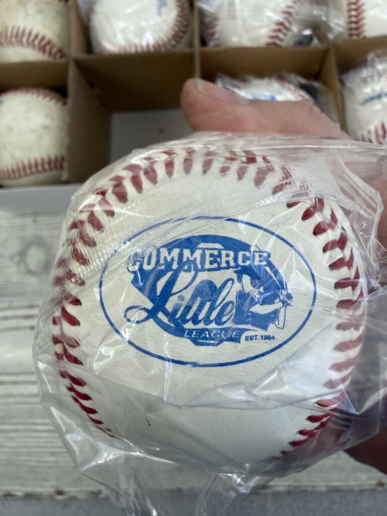 MacGregor 76C Commerce Little League 9 New Baseballs /rb