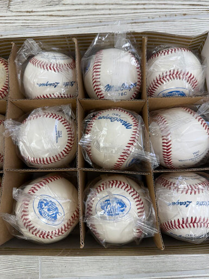 MacGregor 76C Commerce Little League 9 New Baseballs /rb