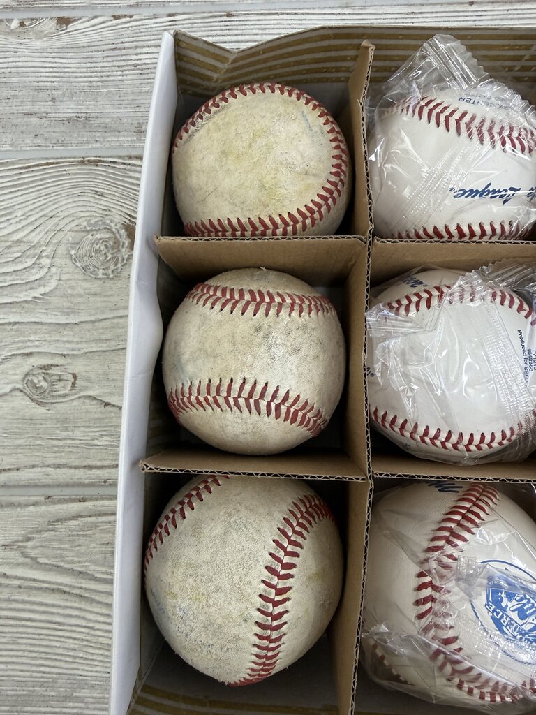 MacGregor 76C Commerce Little League 9 New Baseballs /rb