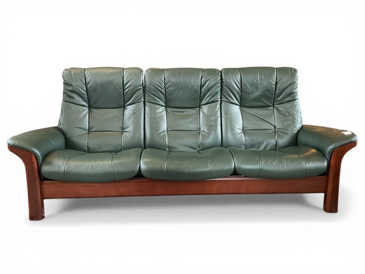Green Self Reclining Sofa