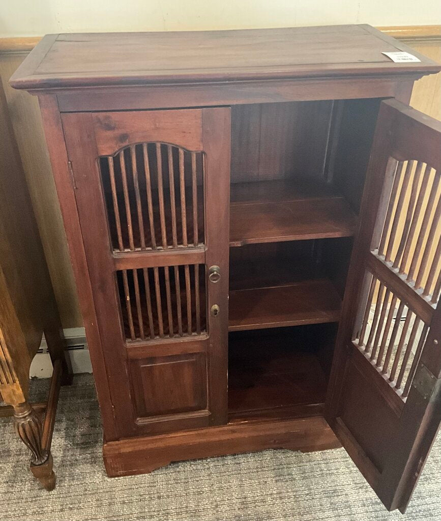 Spindle Front Cabinet