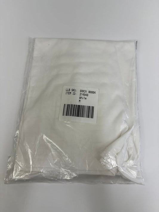 L.L. Bean Women’s Pima Turtleneck Misses Size M White new in bag /rb