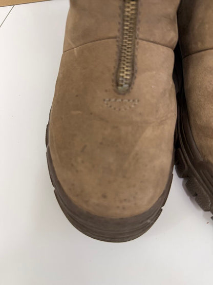 Ugg Austrailia Apres - Ski Zip Ankle Boot Taupe Women Size 7 /rb