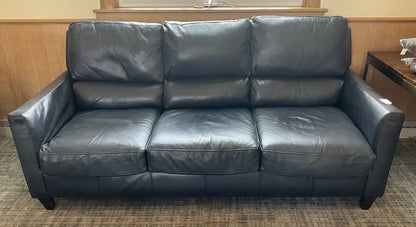Black Leather Couch
