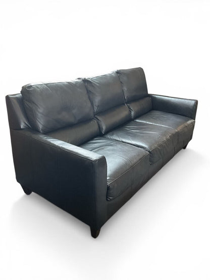 Black Leather Couch