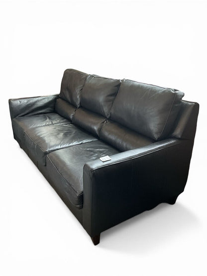 Black Leather Couch