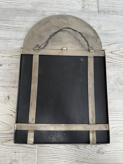 Elephant Etched Metal Frame with Mirror 18” x 12” /ro