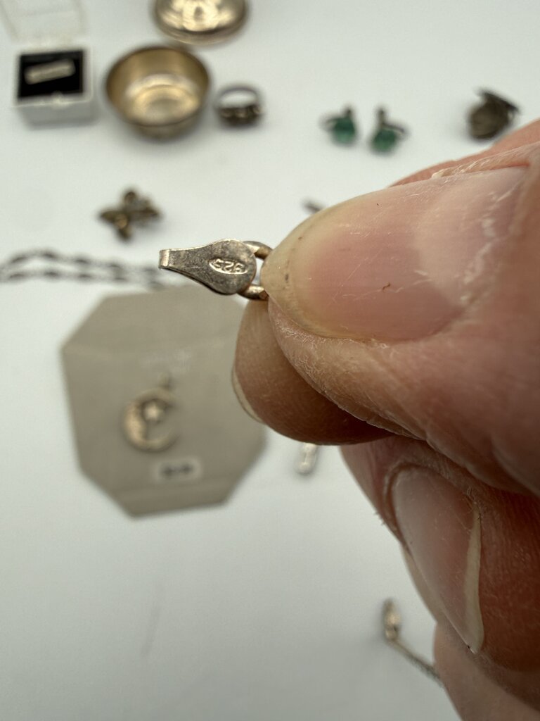 Lot of Sterling Silver 178 Grams for Scrap or Use /ro