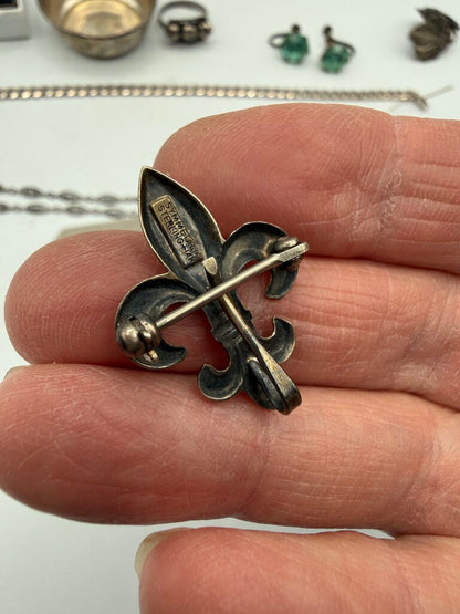 Lot of Sterling Silver 178 Grams for Scrap or Use /ro