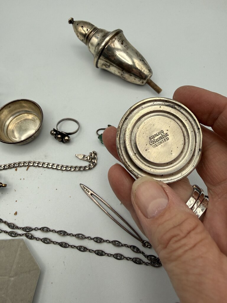 Lot of Sterling Silver 178 Grams for Scrap or Use /ro