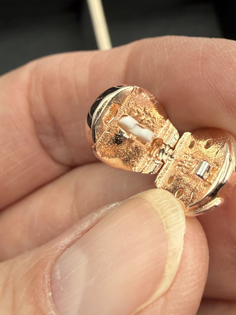 Authentic Pandora Reflexions Pink Ladybird Clip Charm 925 Rose Gold /ro