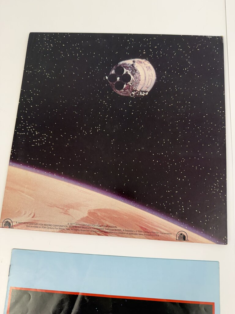1977 Original Soundtrack The Story of Star Wars Vinyl w/Insert /ro