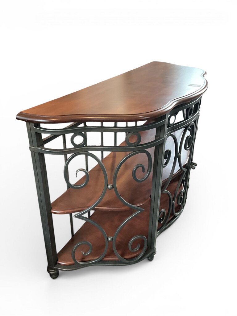 Wood / Iron Console Table