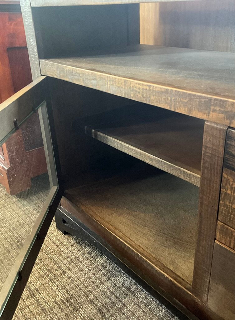 IFD Loft Brown TV Stand