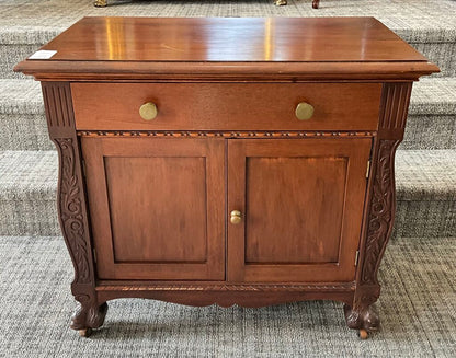 Antique Rolling Cabinet