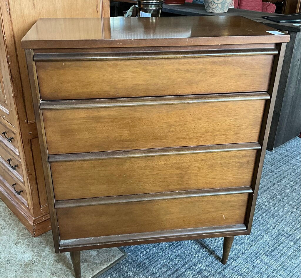 Mid Century 4 Drawer Dresser