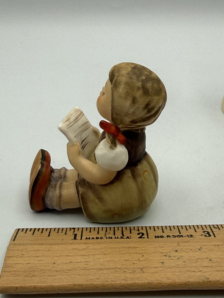 VTG lot of 4 Hummel Figurines Chimney Sweep, Hiker, Accordian, Singer /ro
