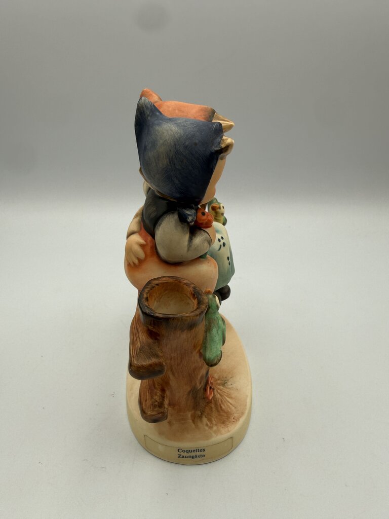 VTG set of 2 Goebel Hummel figurines Coquettes & Birthday Serenade /ro
