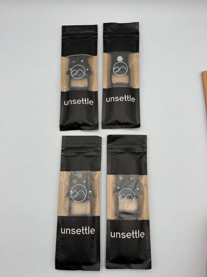 Unsettle brand set of 4 Black Metal Belt Loop Hook -Keychain /ro