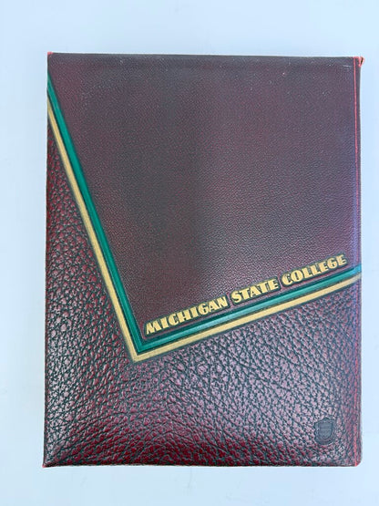Vintage Michigan State College Wolverine of 1937 Yearbook /rb