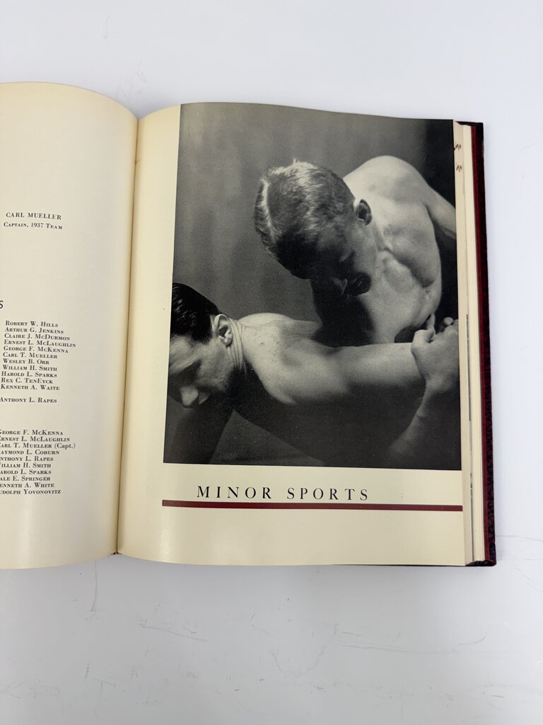 Vintage Michigan State College Wolverine of 1937 Yearbook /rb