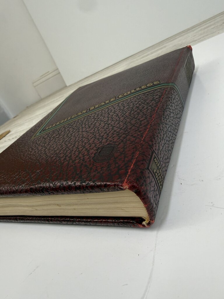 Vintage Michigan State College Wolverine of 1937 Yearbook /rb