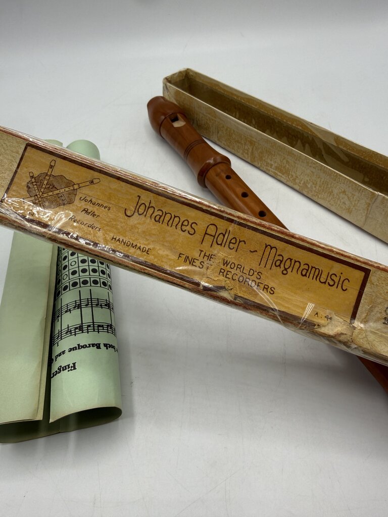 Johannes Alder Magnamusic Handmade Recorder C-Soprano Baroque /ro
