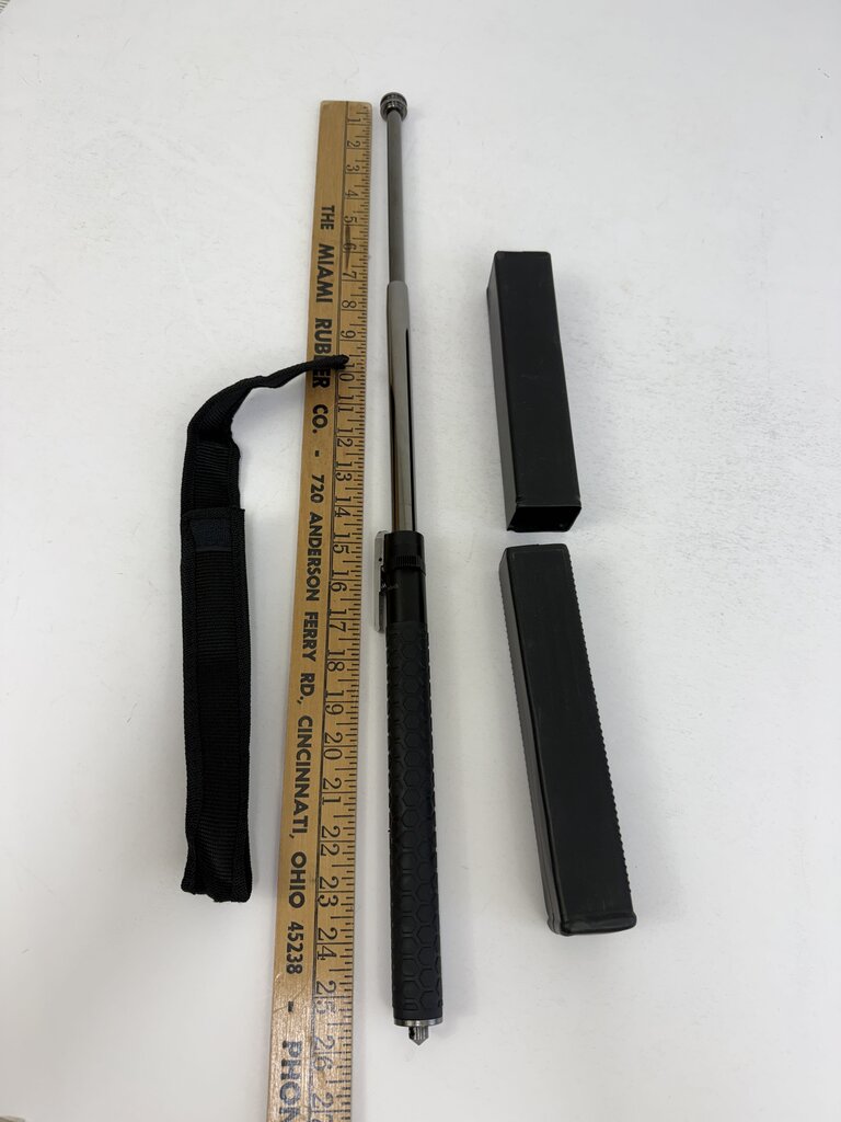 Expandable Baton with Sheath & Storage Box /ro