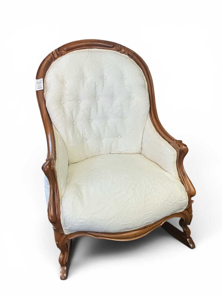 Victorian Antique Carved Rocking Chair