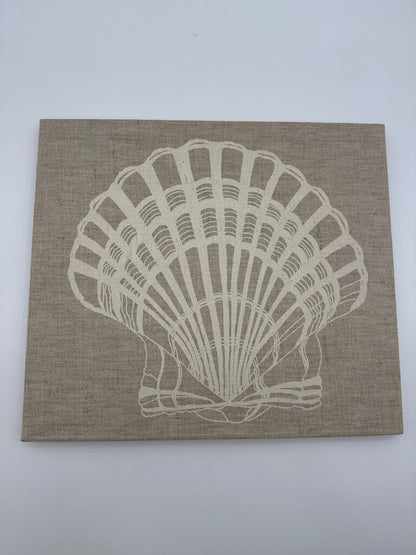 Marushka Textile Silk Screen Sea Shell Print 1979 16” x 14” /rw