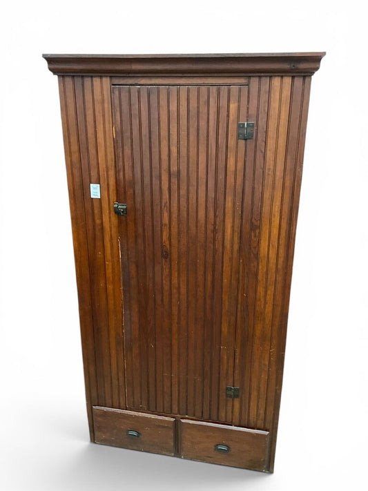 Antique Pine Wardrobe