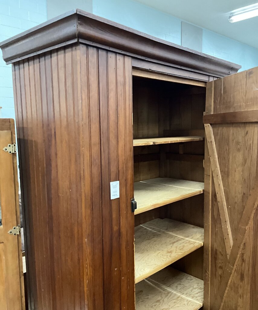 Antique Pine Wardrobe