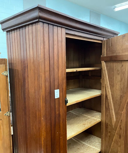 Antique Pine Wardrobe